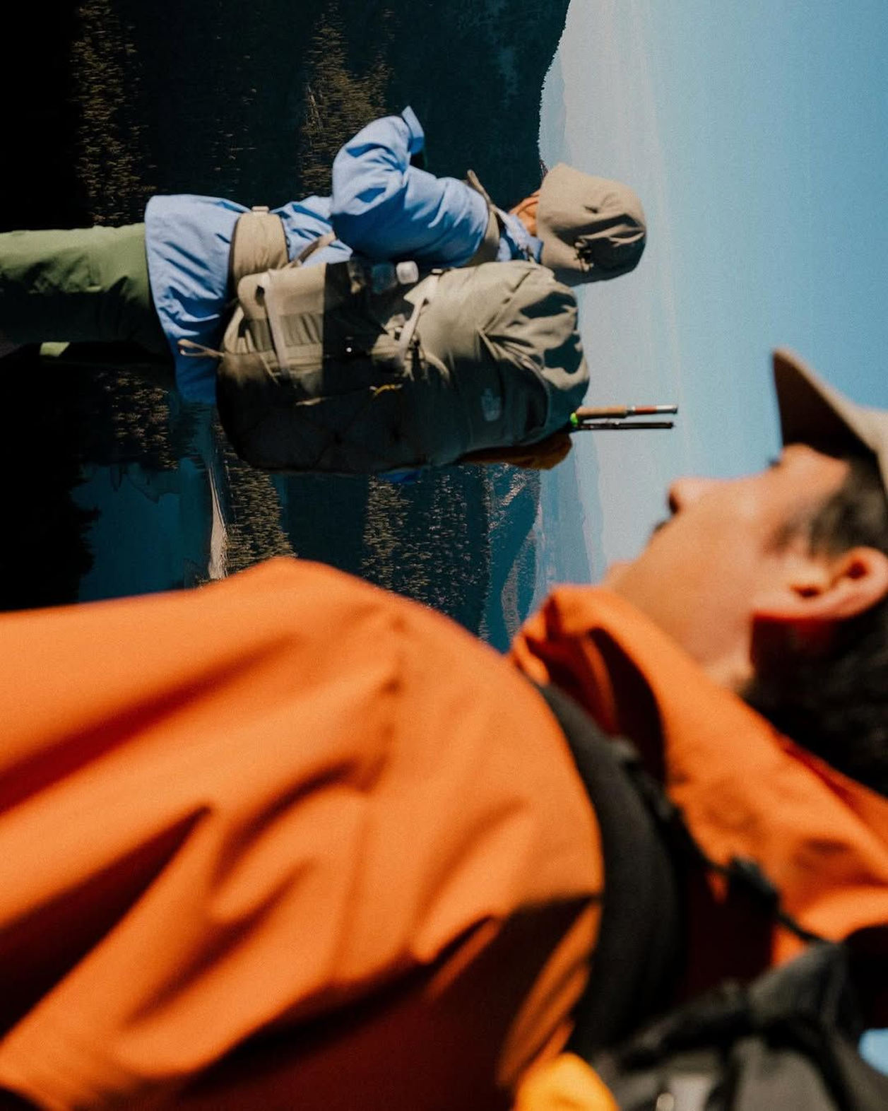 Temple at dusk over a cityscape